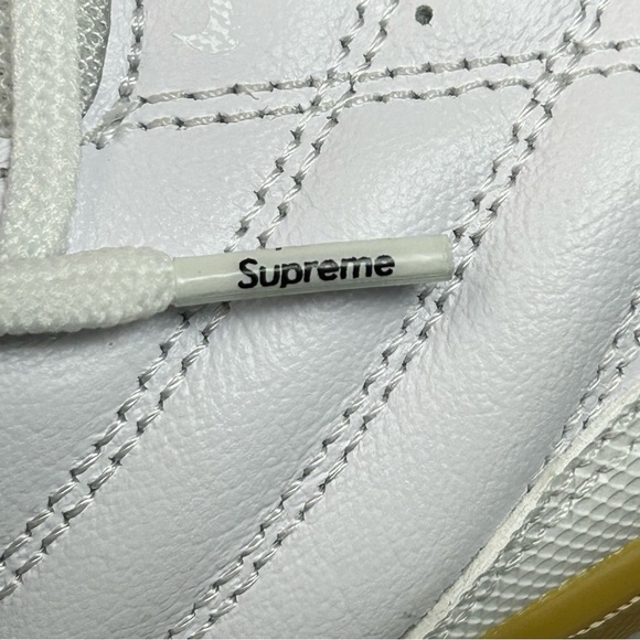 NEW Nike Supreme Gato SB World Famous Sneaker White Gum ar9821-116 Mens Size 9.5 - Picture 13 of 14